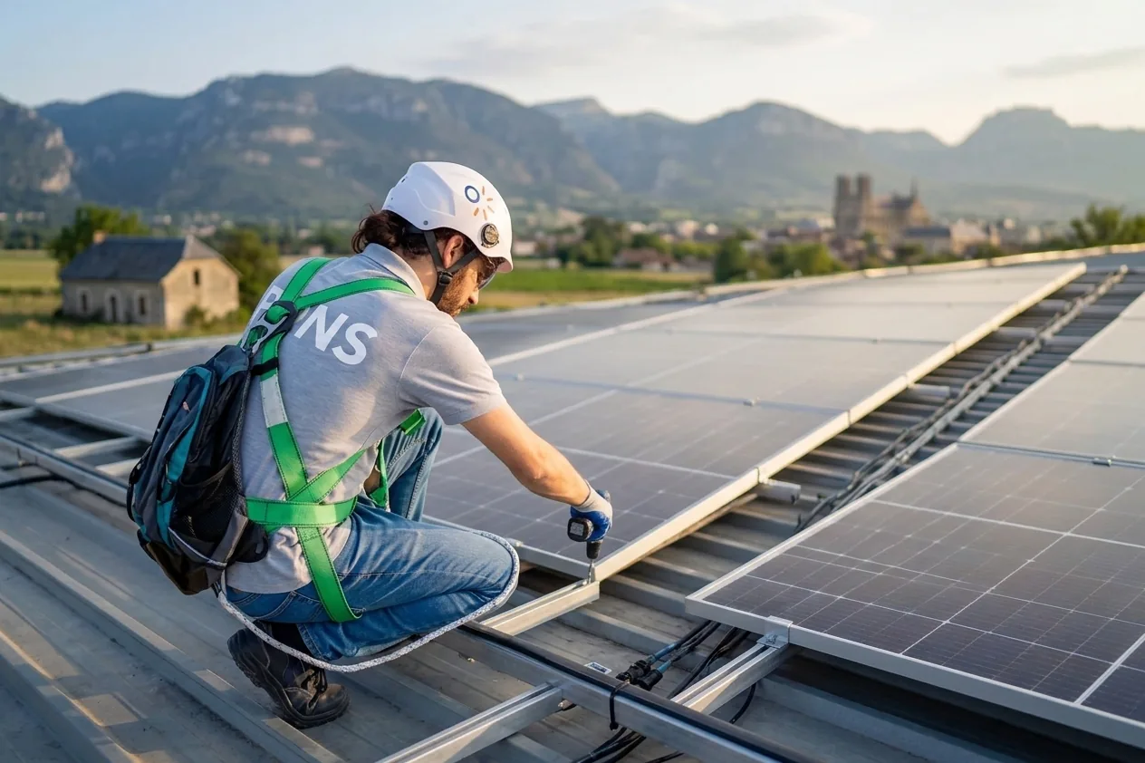 Installation panneaux solaires à Reims